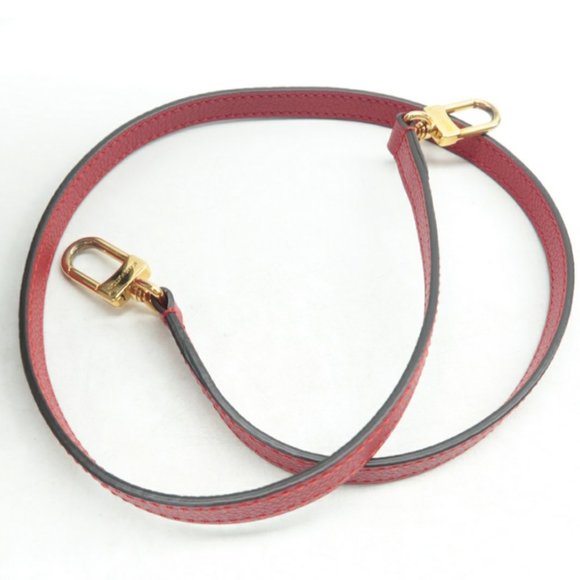 100% Authentic Louis Vuitton Flandrin Brown&Red Monogram Canvas Satchel  Bag - Picture 11 of 12